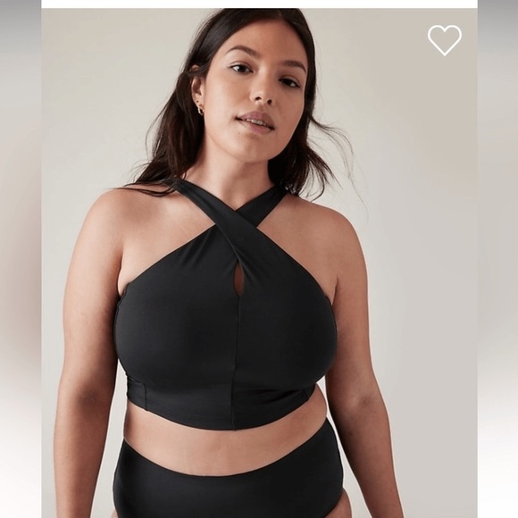 NWT Athleta crossed bikini top - Picture 4 of 8